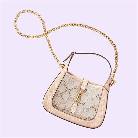 gucci mini jackie pink|Gucci jackie small shoulder bag.